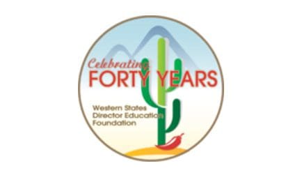 A logo of the western states director education foundation.