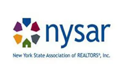 A new york state association of realtors logo.