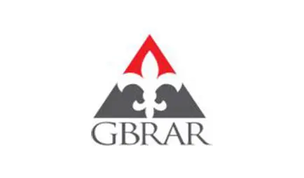 A logo of the city of gbrar